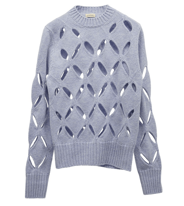 Stefan Cooke Stefan Cooke LAVENDER cutout detail sweater - S | Grailed