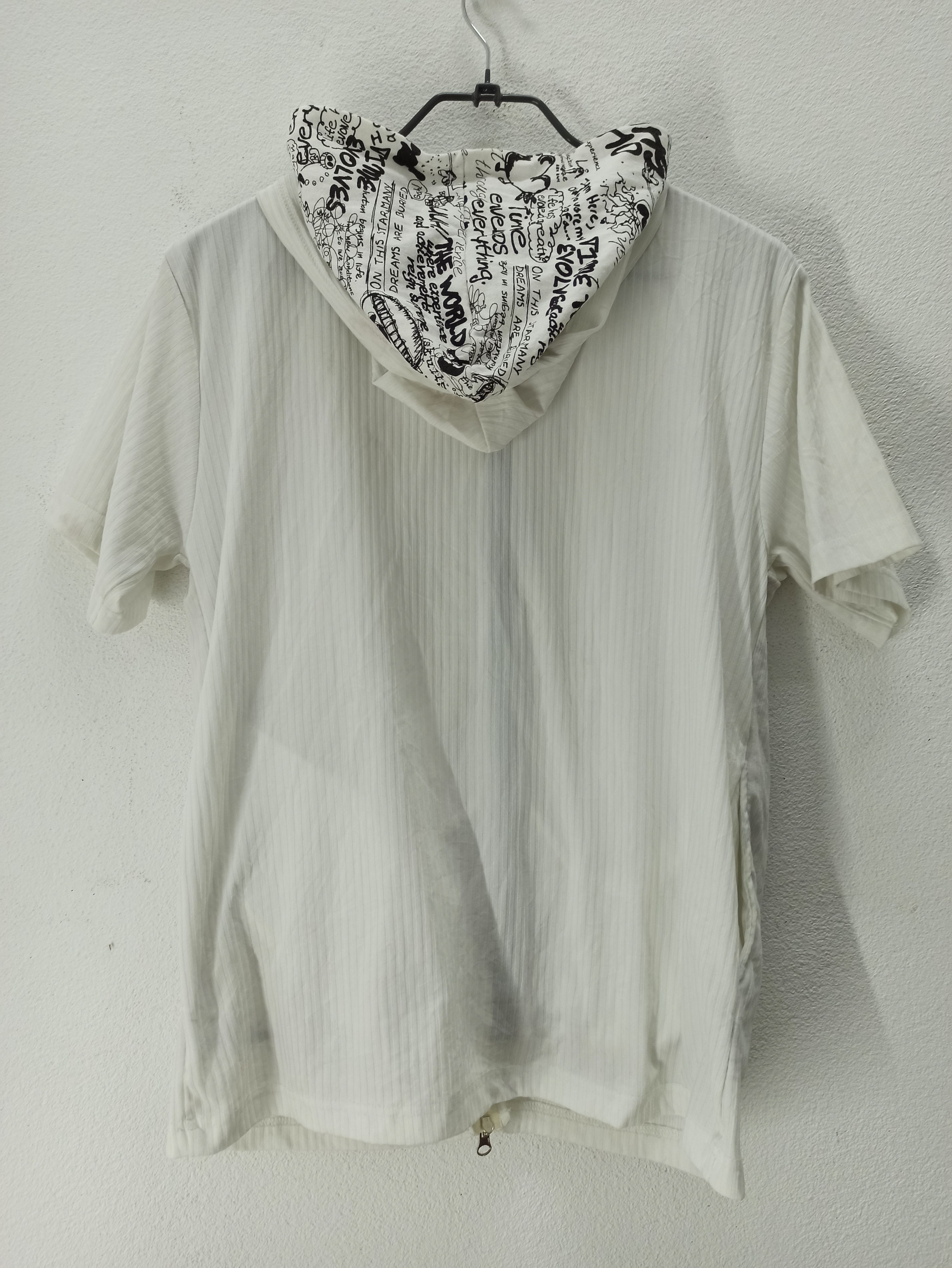 Japanese Brand × Seditionaries Double Layer Zip Oh Shit Cross Logo Skull Toxic Shirt Jacket Size US L / EU 52-54 / 3 - 5 Thumbnail