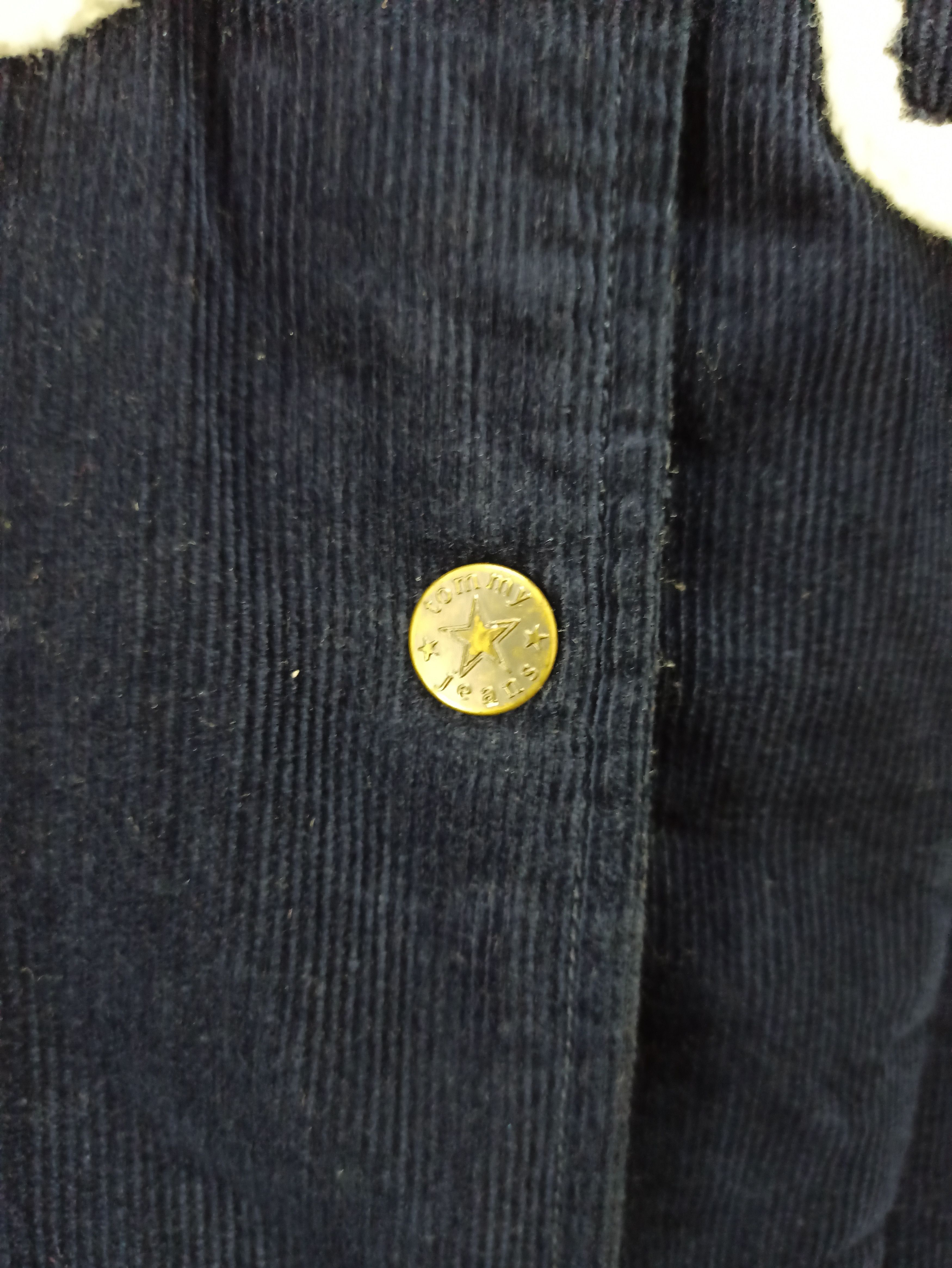 Tommy Hilfiger × Vintage Vintage Trucker Corduroy Sherpa Jacket Tommy Hillfiger Size US S / EU 44-46 / 1 - 5 Thumbnail