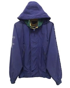 90s Nautica Challenge Sailing Jacket Size S/M Purple Spell Out Hooded -  Ruby Lane