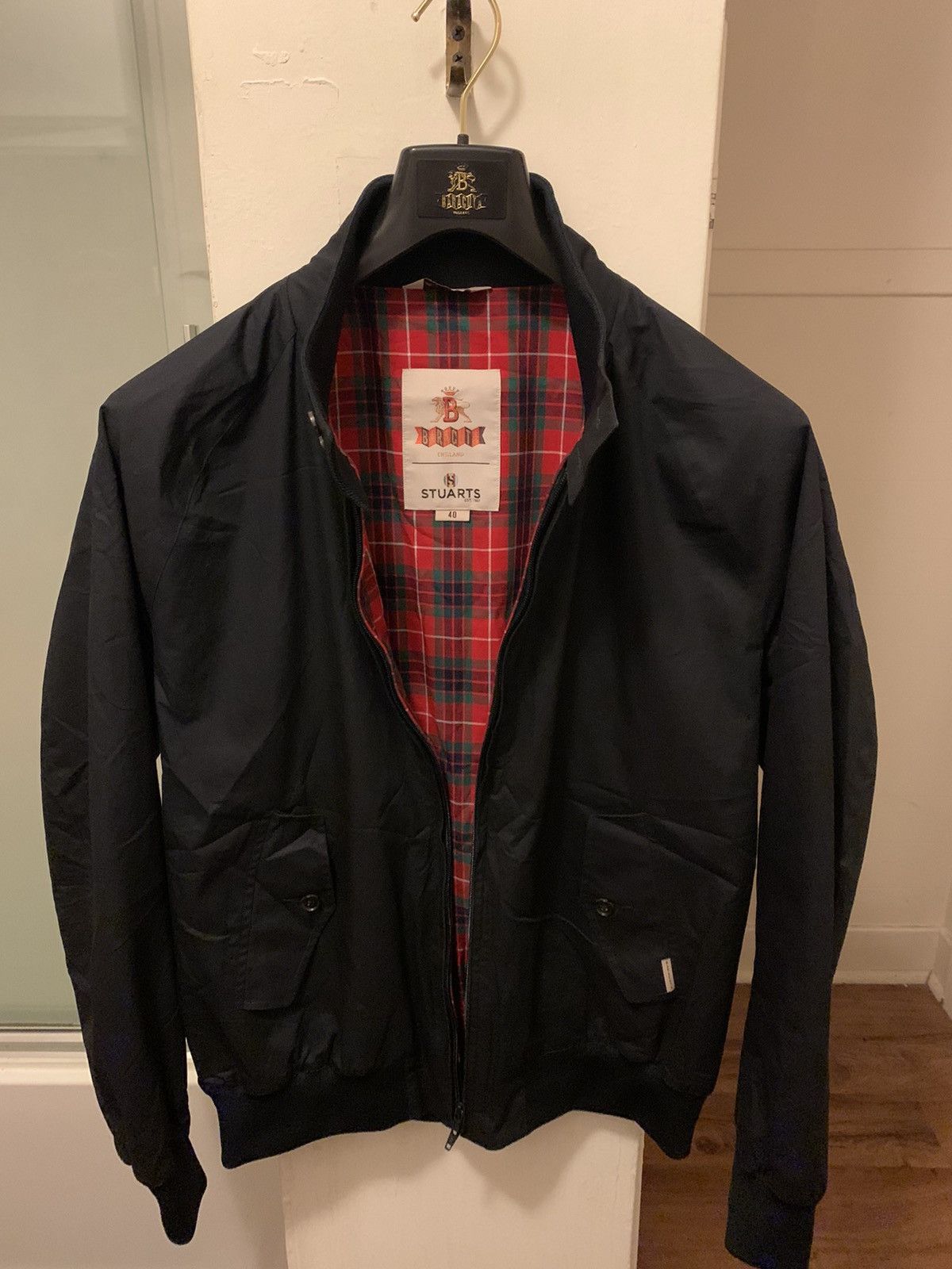 [希少]SOLOIST × BARACUTA G9 英国製 38 刺繍 Contact : DM | Vtg. Baracuta Made in Taiwan 1990s Jacket