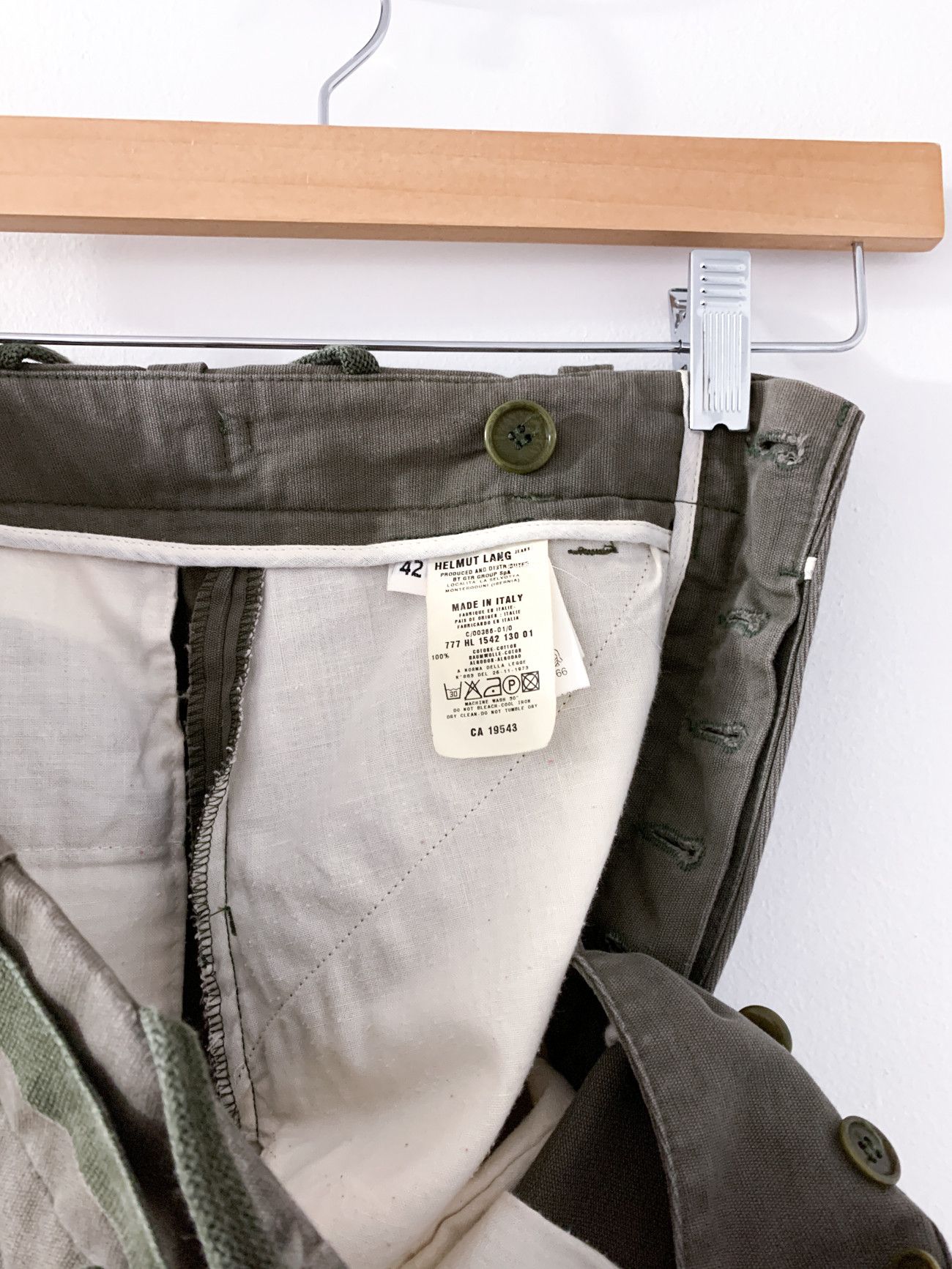 Helmut Lang FW99 Archive Astro Shorts Size US 28 / EU 44 - 7 Thumbnail