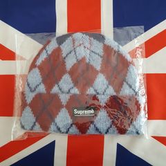 Supreme Argyle Mohair Beanie | Grailed