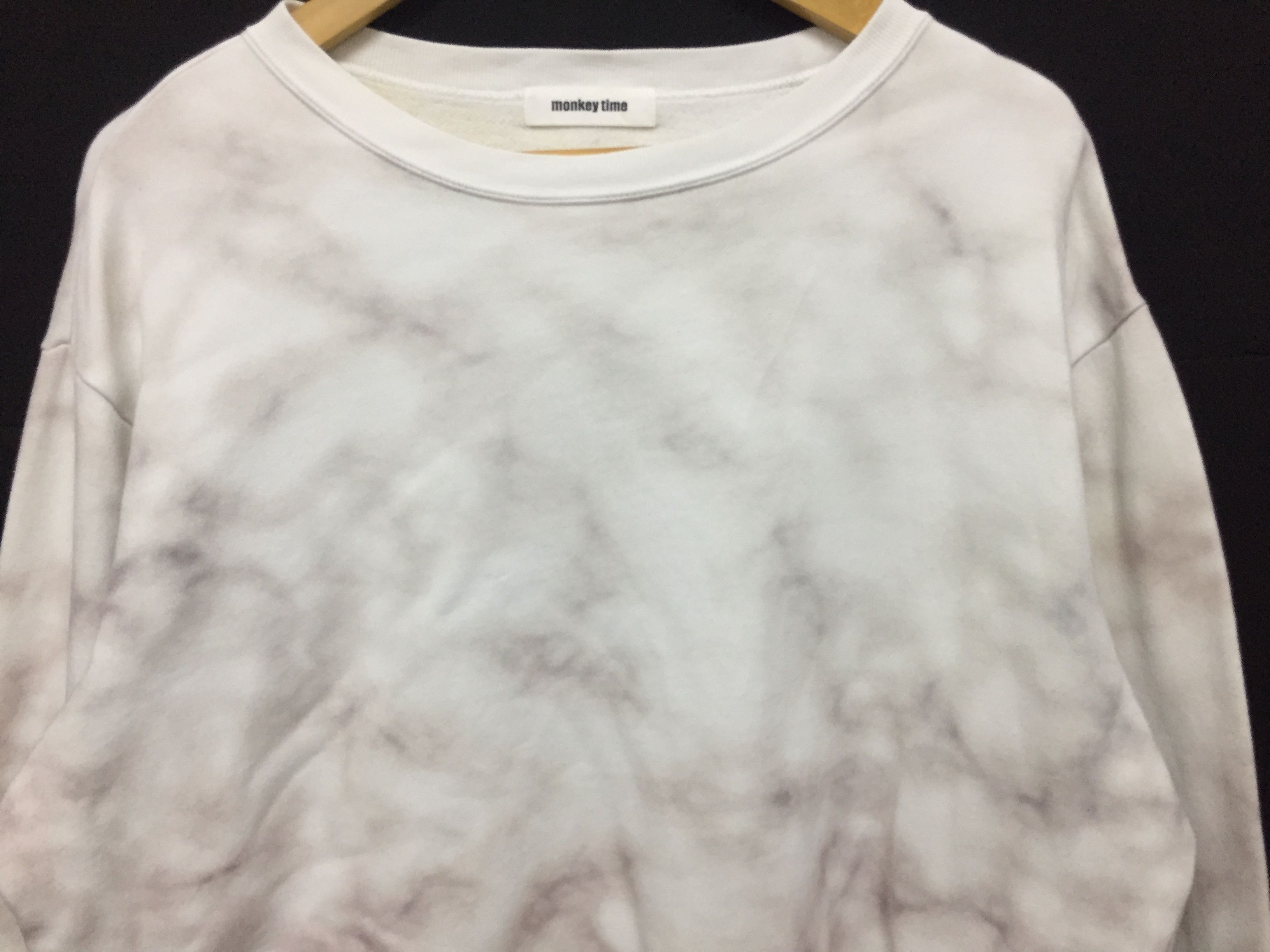 monkey time Acid Wash Sweatshirt Size US L / EU 52-54 / 3 - 3 Thumbnail