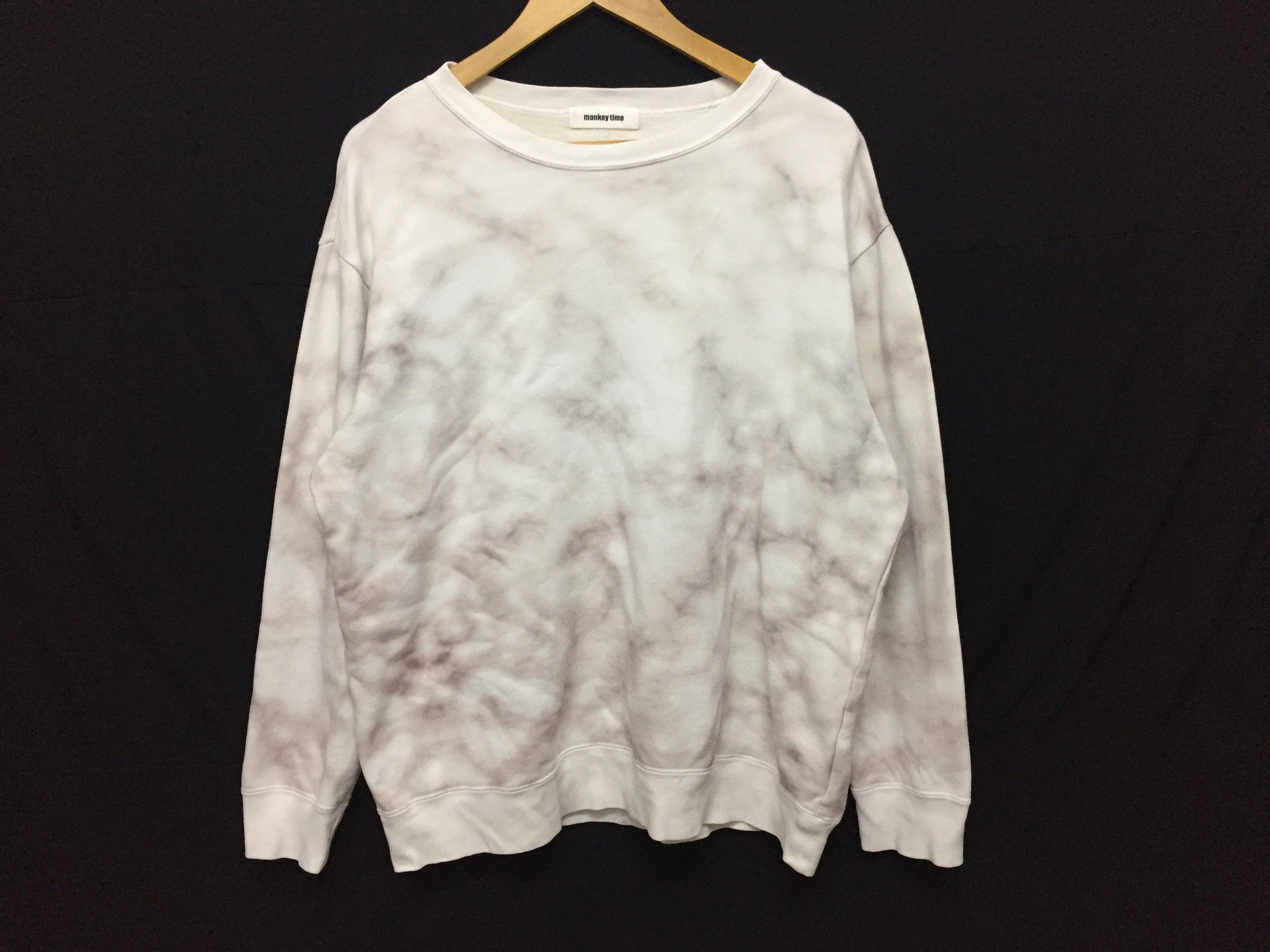 monkey time Acid Wash Sweatshirt Size US L / EU 52-54 / 3 - 2 Thumbnail