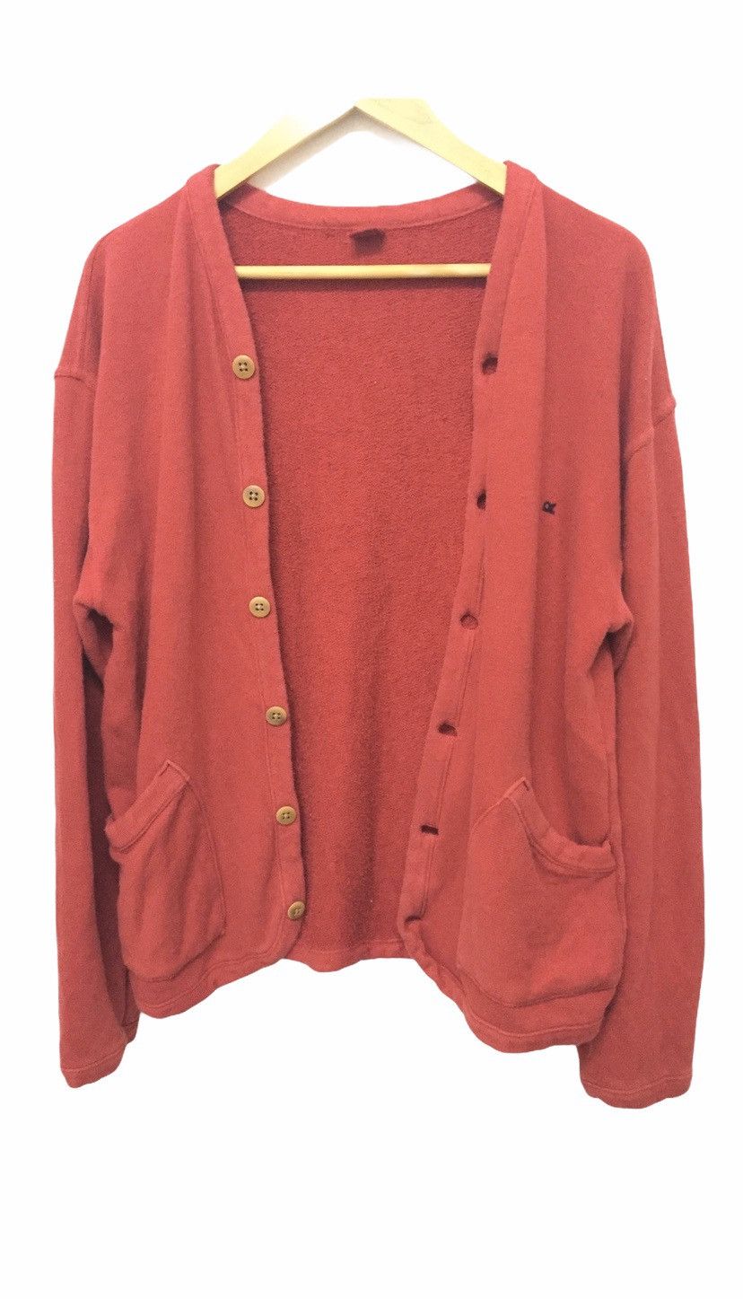 45rpm RED Button up Cardigan Size US M / EU 48-50 / 2 - 3 Thumbnail