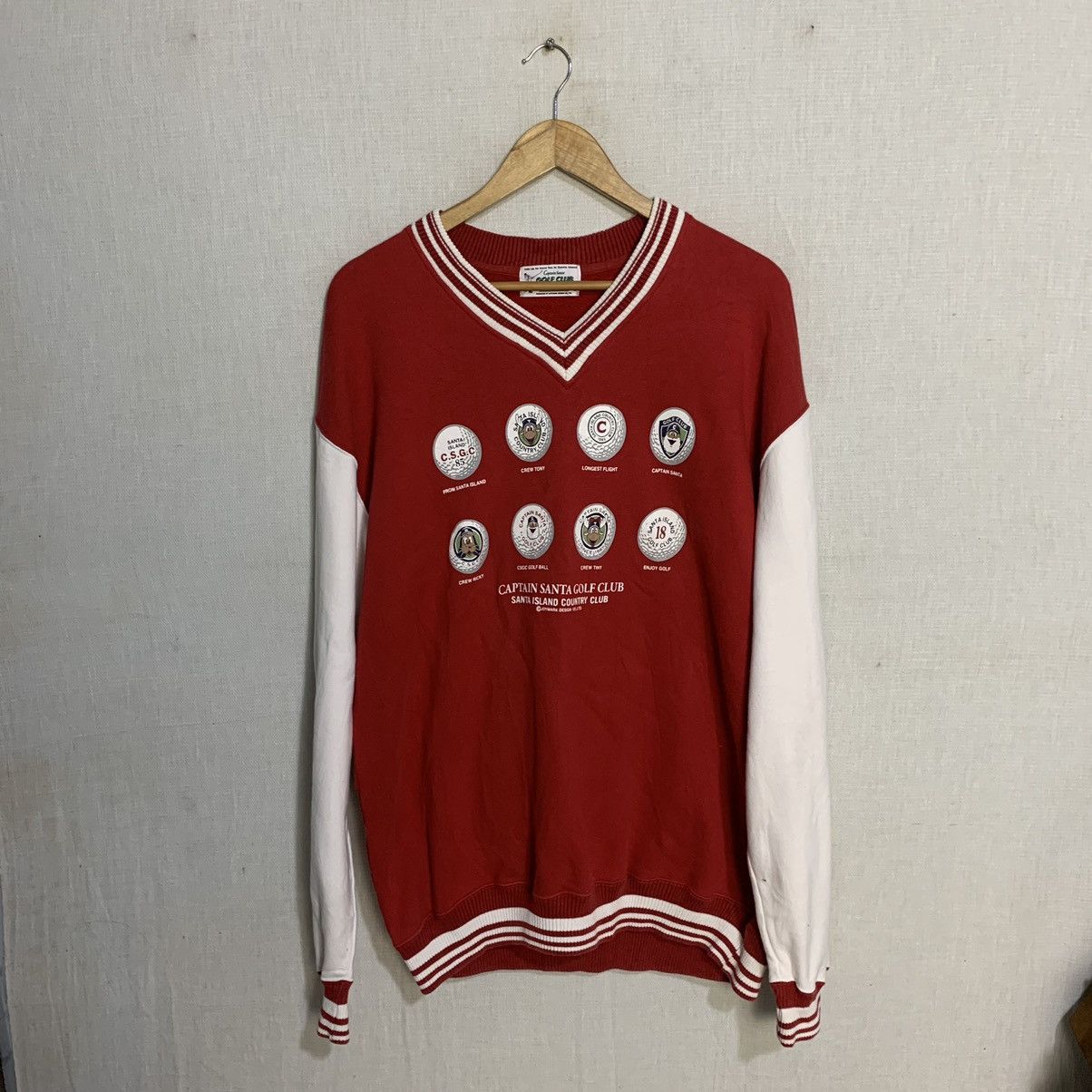Other V neck sweatshirt captain santa golf club Size US L / EU 52-54 / 3 - 1 Thumbnail