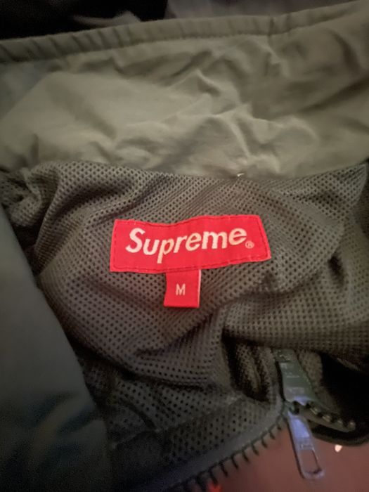 Supreme Supreme Court Half Zip Pullover Dark Green | Grailed