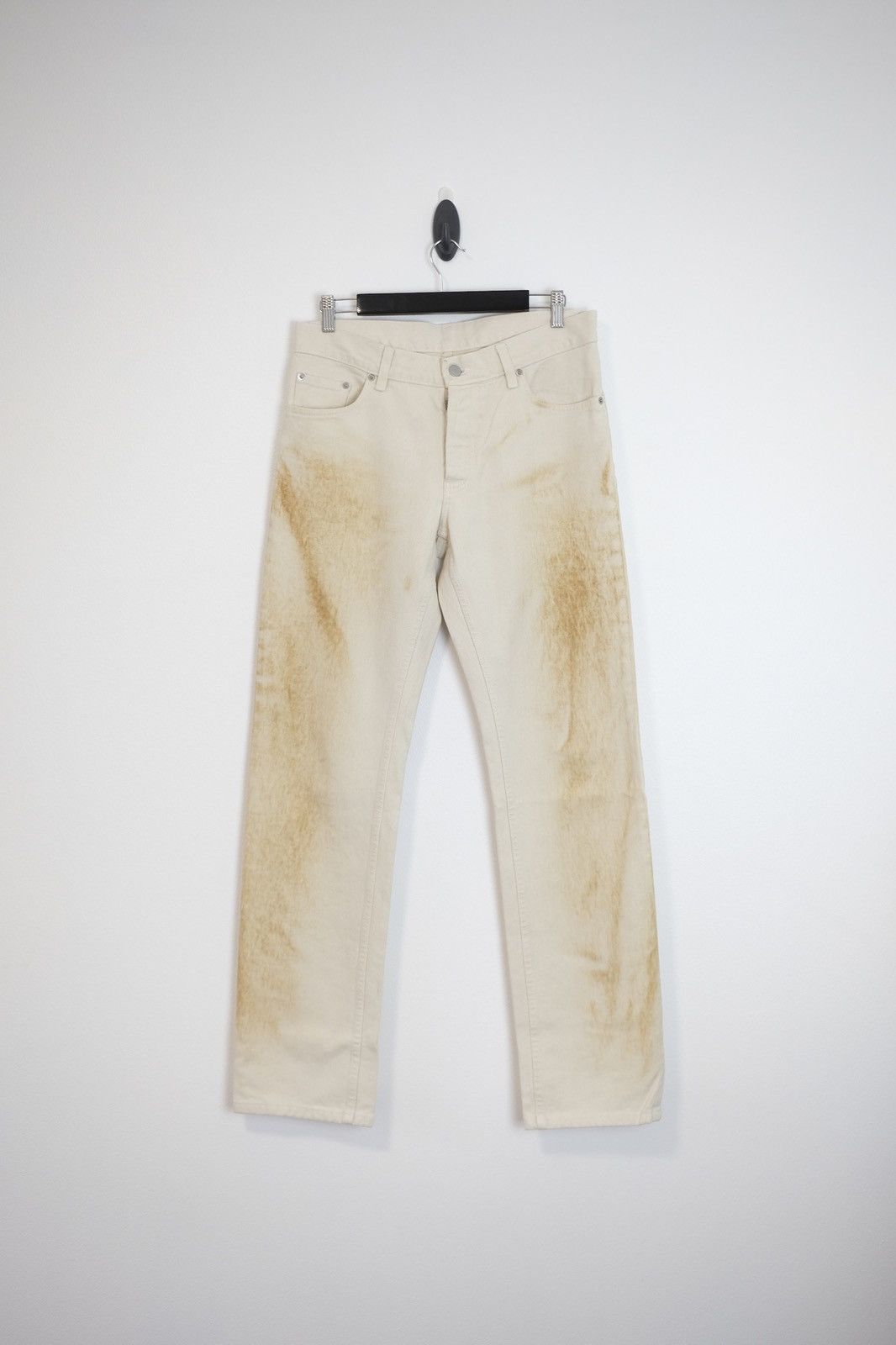 Helmut Lang Helmut Lang 1998 Vintage Burned Denim | Grailed