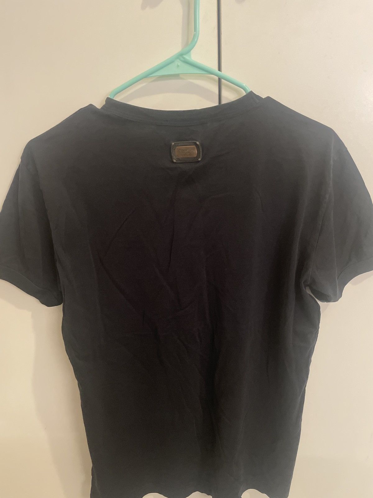 Dolce & Gabbana Dolce & Gabbana Black Tee with Logo Patch sz 48 Size US M / EU 48-50 / 2 - 3 Thumbnail