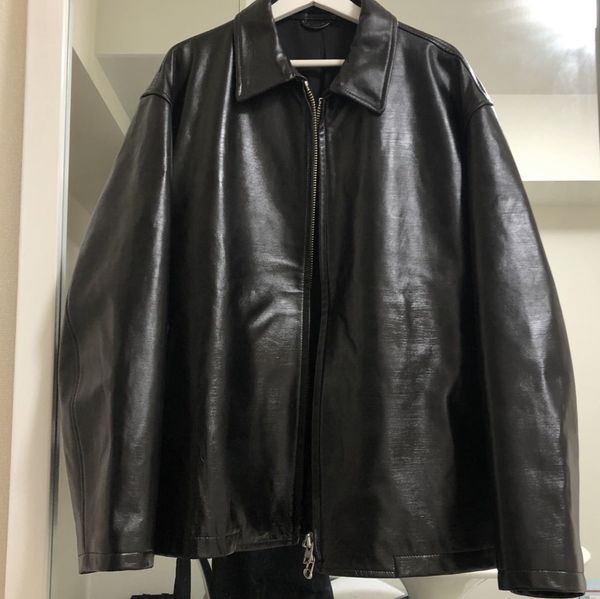 Yohji Yamamoto Yohji Yamamoto 2018 suzume uchida leather jacket | Grailed