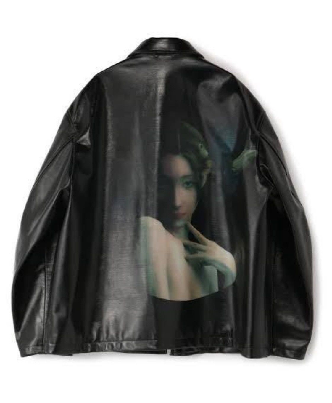 Yohji Yamamoto Yohji Yamamoto 2018 suzume uchida leather jacket