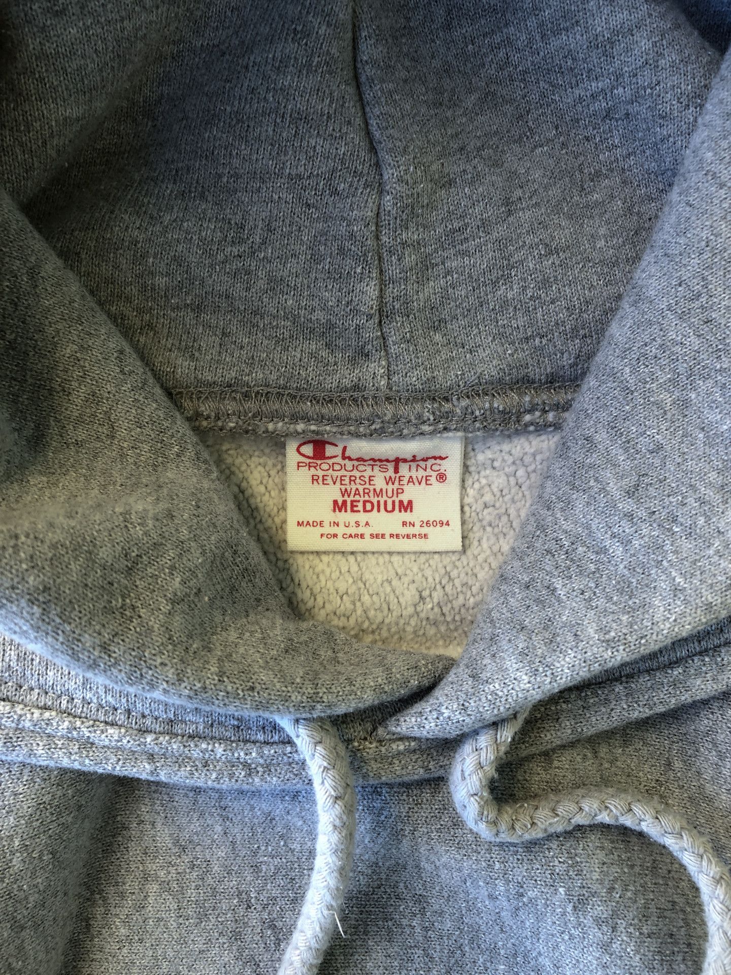 Champion 1970s Champion Reverse Weave "Made In USA" Blank Hoodie Size US S / EU 44-46 / 1 - 2 Thumbnail