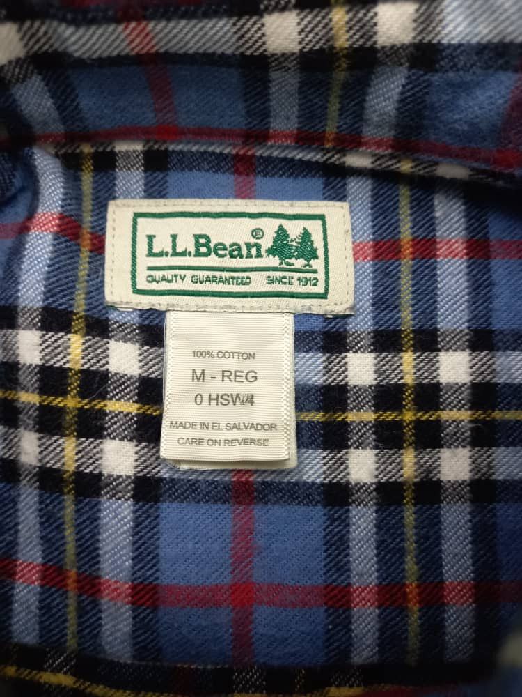 Flannel L.L Bean Flannel Size US M / EU 48-50 / 2 - 5 Thumbnail