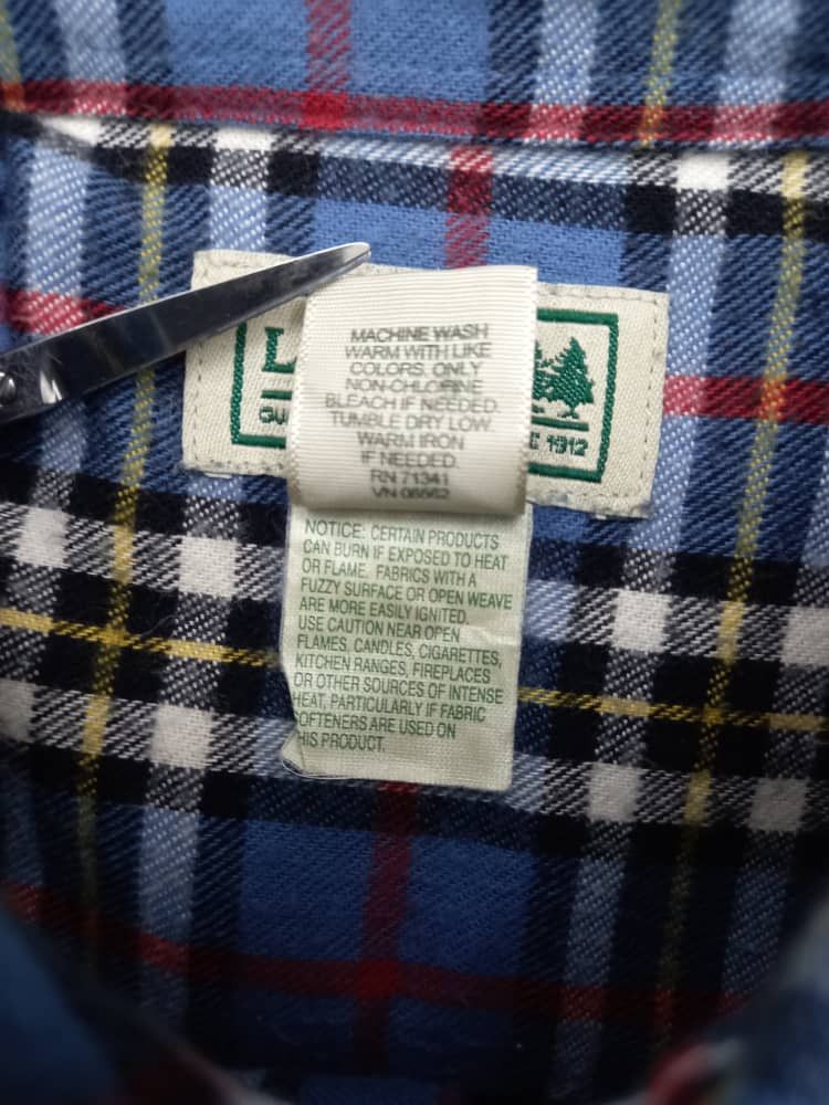 Flannel L.L Bean Flannel Size US M / EU 48-50 / 2 - 6 Thumbnail