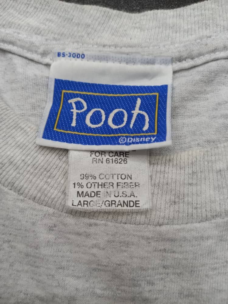 Cartoon Network × Disney × Vintage Vintage POOH Made IN U.S.A. Size US L / EU 52-54 / 3 - 5 Thumbnail