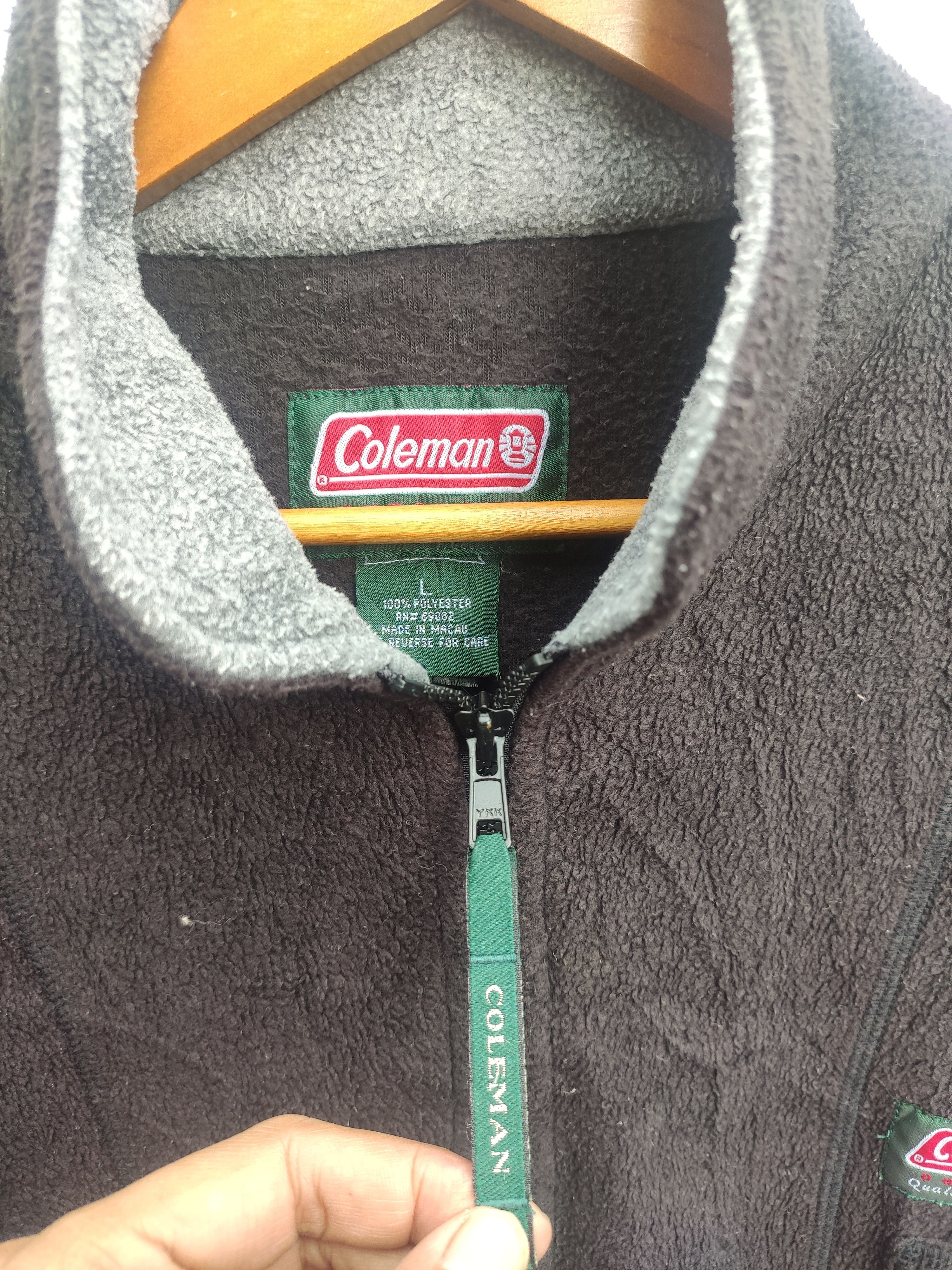 Coleman Vintage Coleman fleece zipper sweater Size US L / EU 52-54 / 3 - 4 Thumbnail