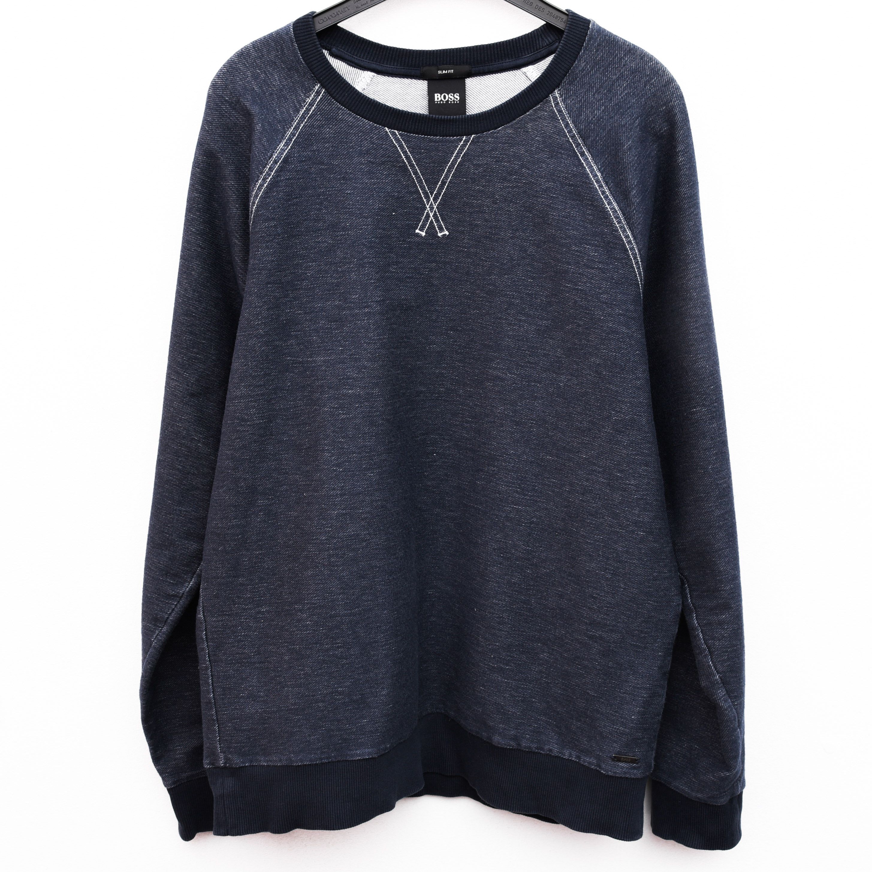 Hugo Boss HUGO BOSS Slim Fit Sweatshirt Jumper Sweater Pullover Top Size US M / EU 48-50 / 2 - 1 Thumbnail