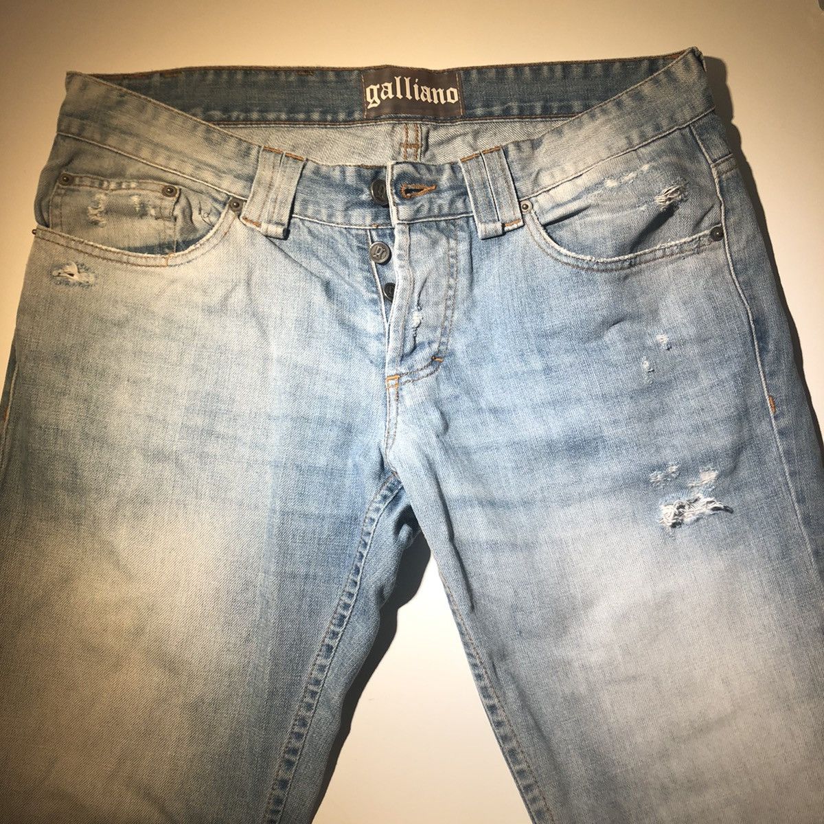 Galliano john galliano jeans Grailed