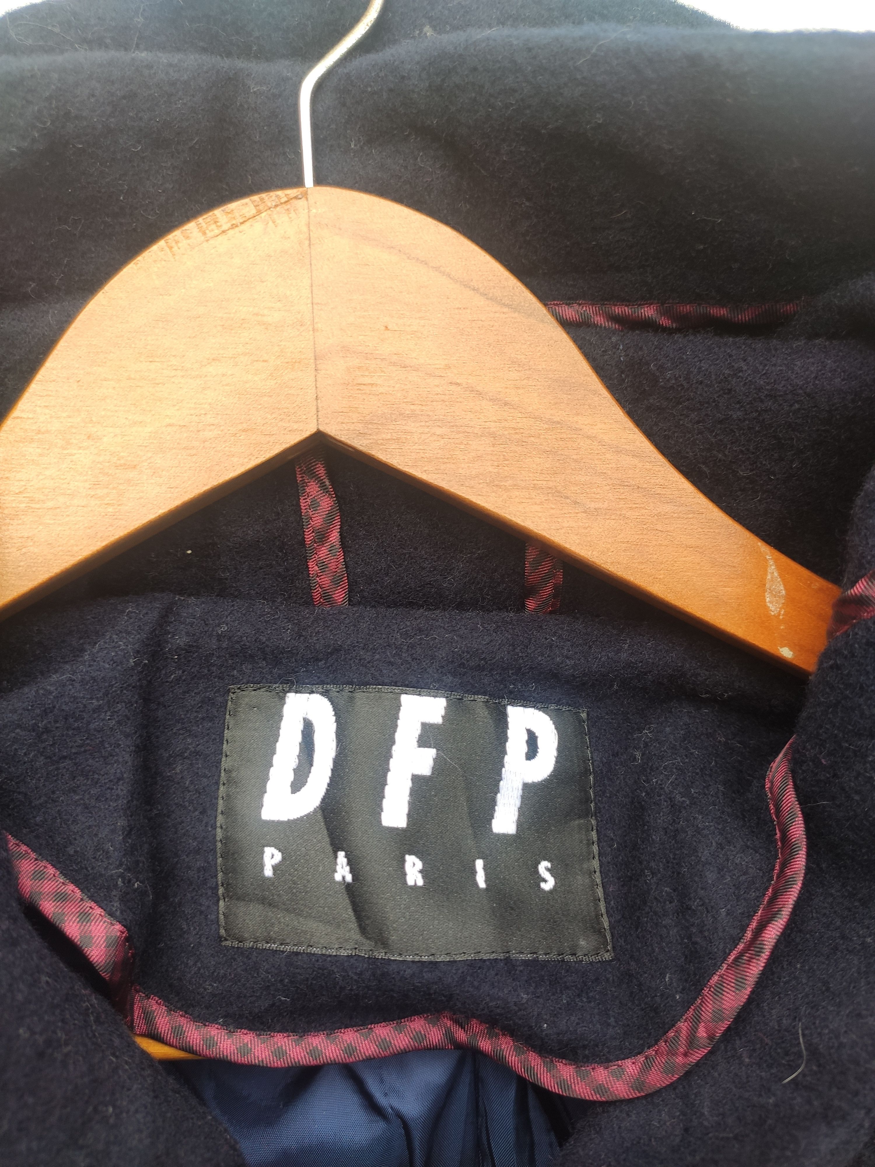 Designer DFP Paris long Coat Pea wool coat Hoodies Size US M / EU 48-50 / 2 - 4 Thumbnail