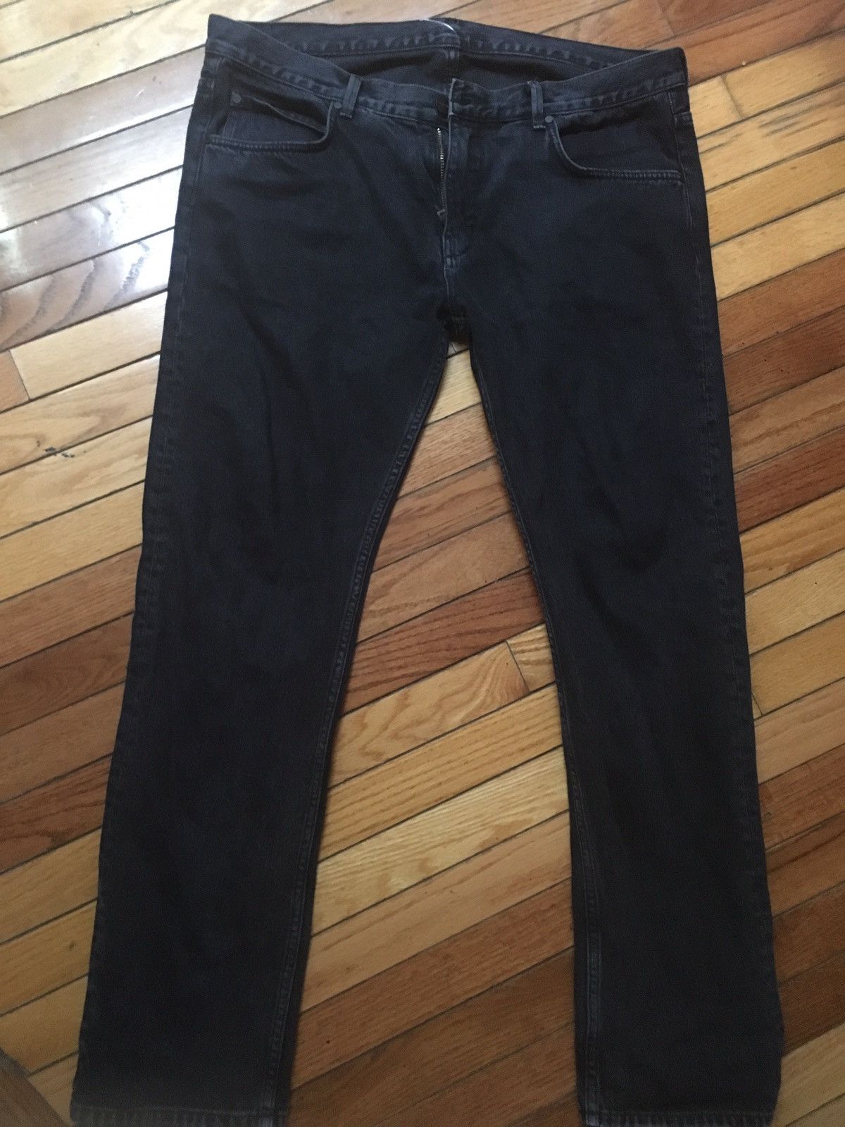 Helmut Lang Regular Fit Blue Denim | Grailed