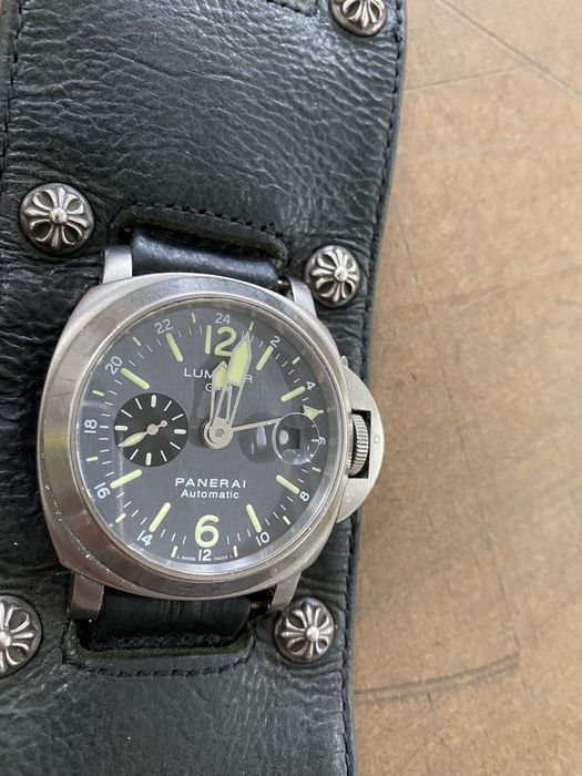 Chrome Hearts Panerai Watch with Chrome Hearts strap leather Grailed