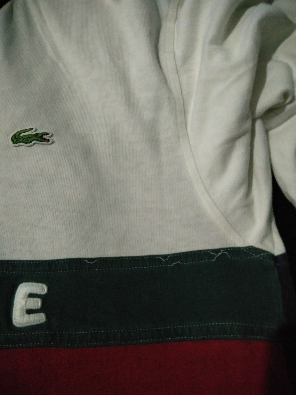Lacoste 🔥 VINTAGE LACOSTE BIG LOGO RARE COLOURWAY Size US M / EU 48-50 / 2 - 8 Thumbnail
