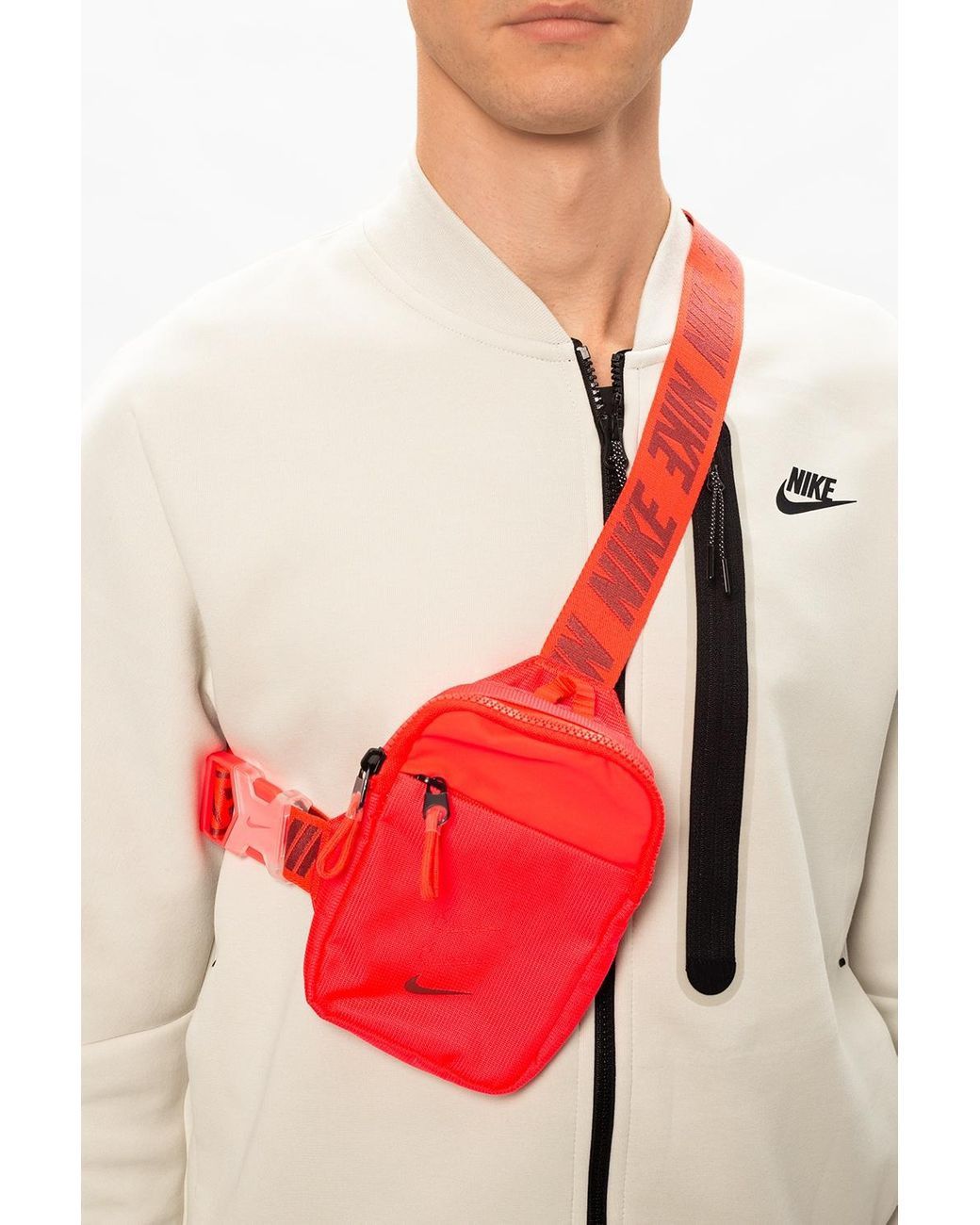 Nike Nike Advance logo swoosh tripple crossbody bag message tape Grailed