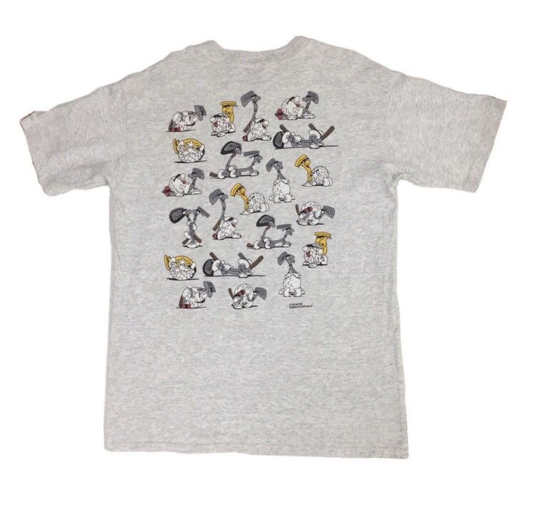Other VINTAGE 1994 NEVER UP NEVER IN FUNNY SEX SYMBOL TSHIRT Size US L / EU 52-54 / 3 - 5 Thumbnail