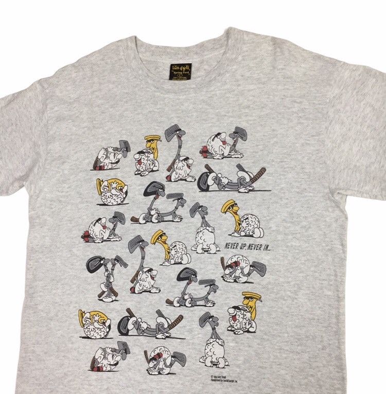 Other VINTAGE 1994 NEVER UP NEVER IN FUNNY SEX SYMBOL TSHIRT Size US L / EU 52-54 / 3 - 2 Thumbnail