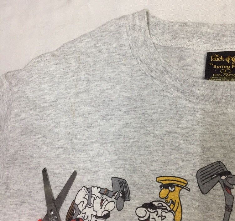 Other VINTAGE 1994 NEVER UP NEVER IN FUNNY SEX SYMBOL TSHIRT Size US L / EU 52-54 / 3 - 7 Thumbnail