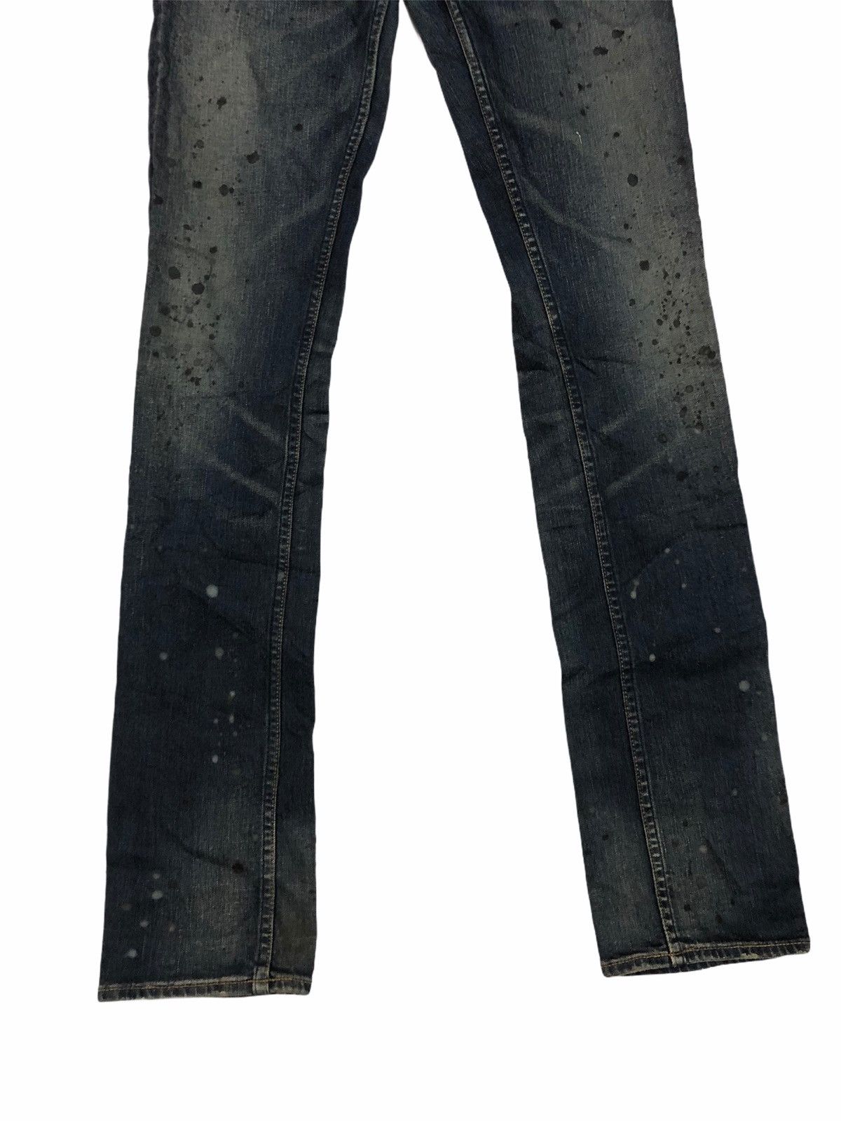 If Six Was Nine Japanese Brand Lounge Lizard Skinny Painter jeans Size US 29 - 4 Thumbnail