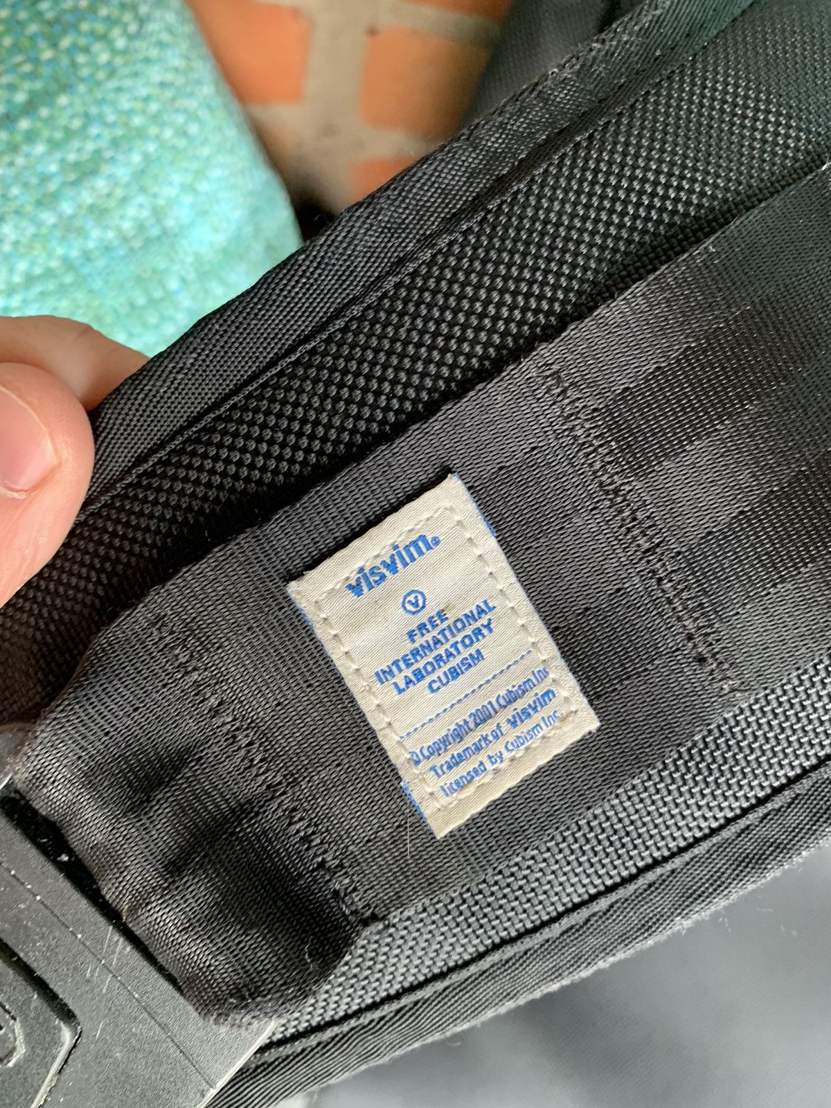 Visvim Visvim Ballistic E-Cat 18L Messenger Bag (Black