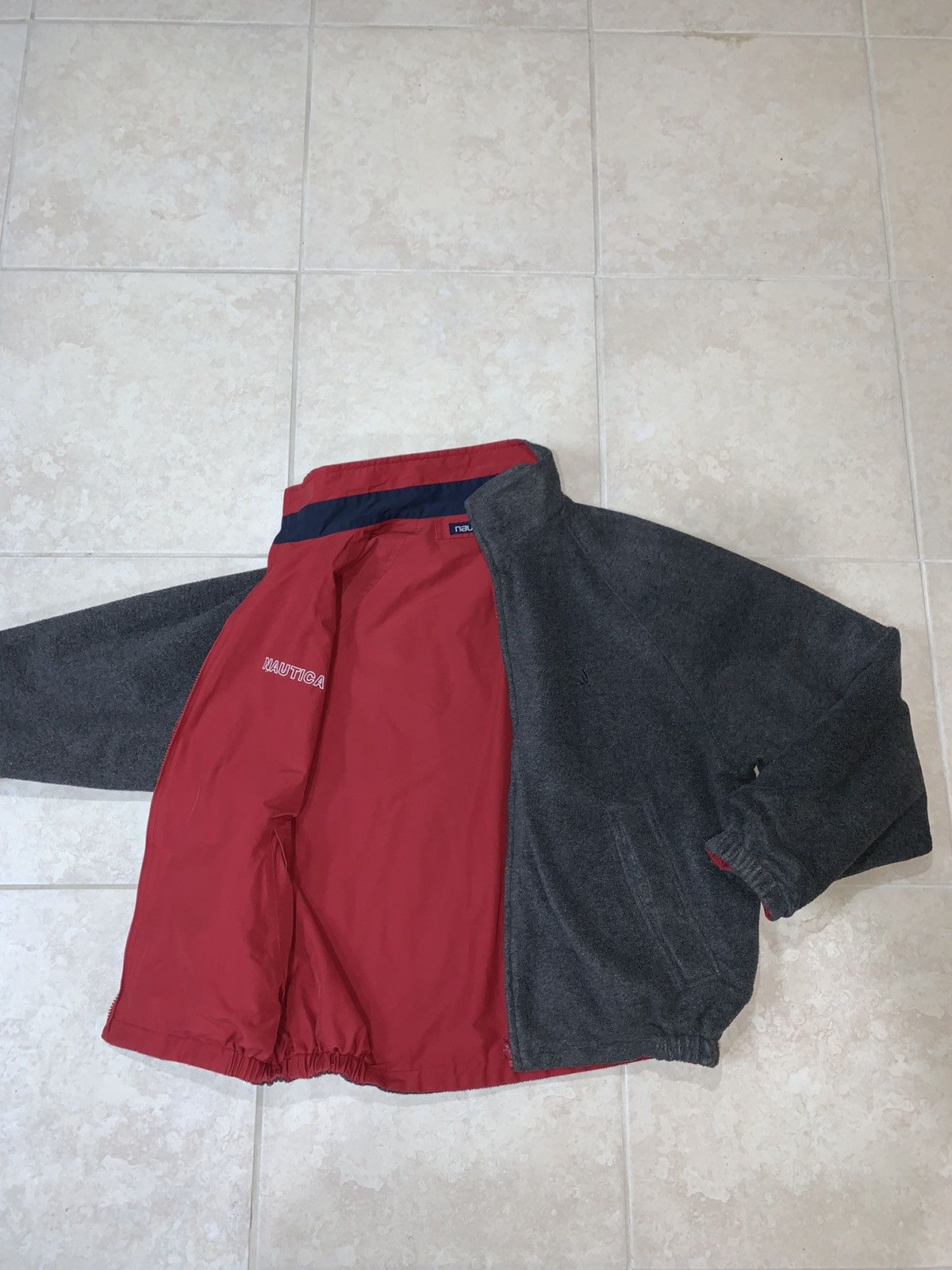 Nautica × Vintage Vintage Reversible Nautica Jacket Size US L / EU 52-54 / 3 - 3 Thumbnail