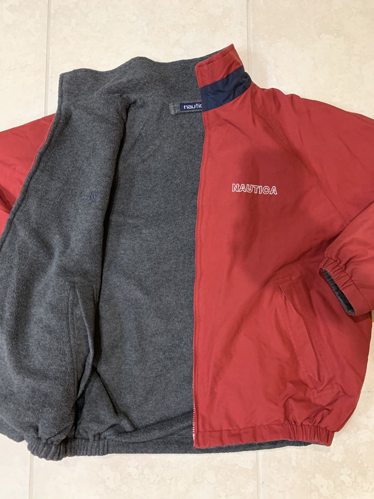 Nautica × Vintage Vintage Reversible Nautica Jacket Size US L / EU 52-54 / 3 - 2 Thumbnail