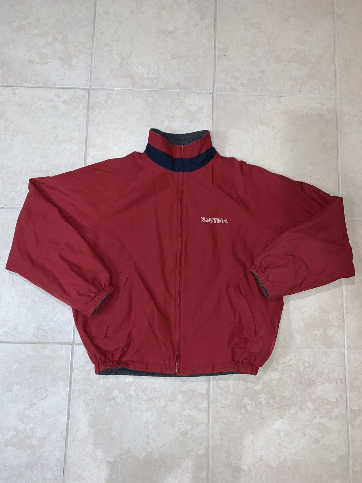 Nautica × Vintage Vintage Reversible Nautica Jacket Size US L / EU 52-54 / 3 - 1 Thumbnail