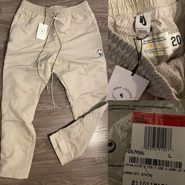 Fear Of God x Nike Warm Up Pants - String