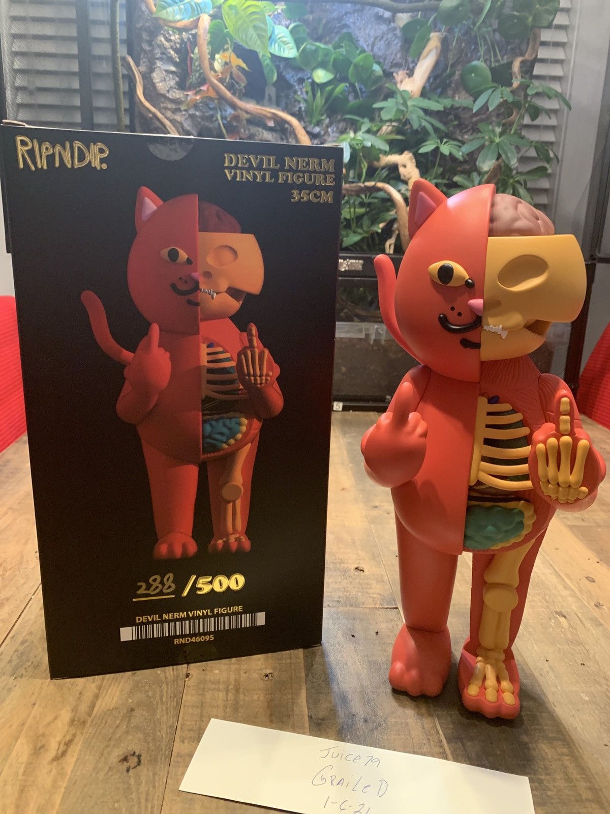 Devil Nerm Vinyl Figure Red RIPNDIP - その他