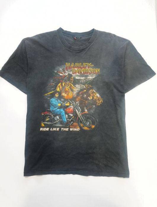 Vintage Delete tonight 💥 1991 Harley Davidson Ride Like The Wind Grailed