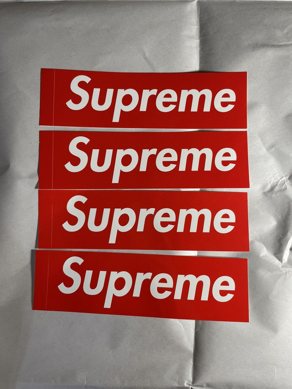 Supreme swarovski sticker top