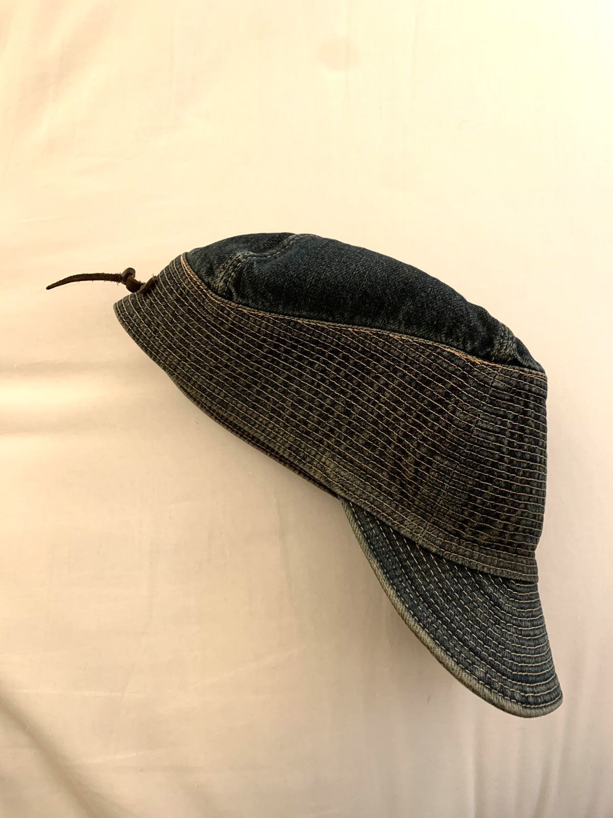 Kapital Kapital Old Man and the Sea Denim Duffle Cap | Grailed