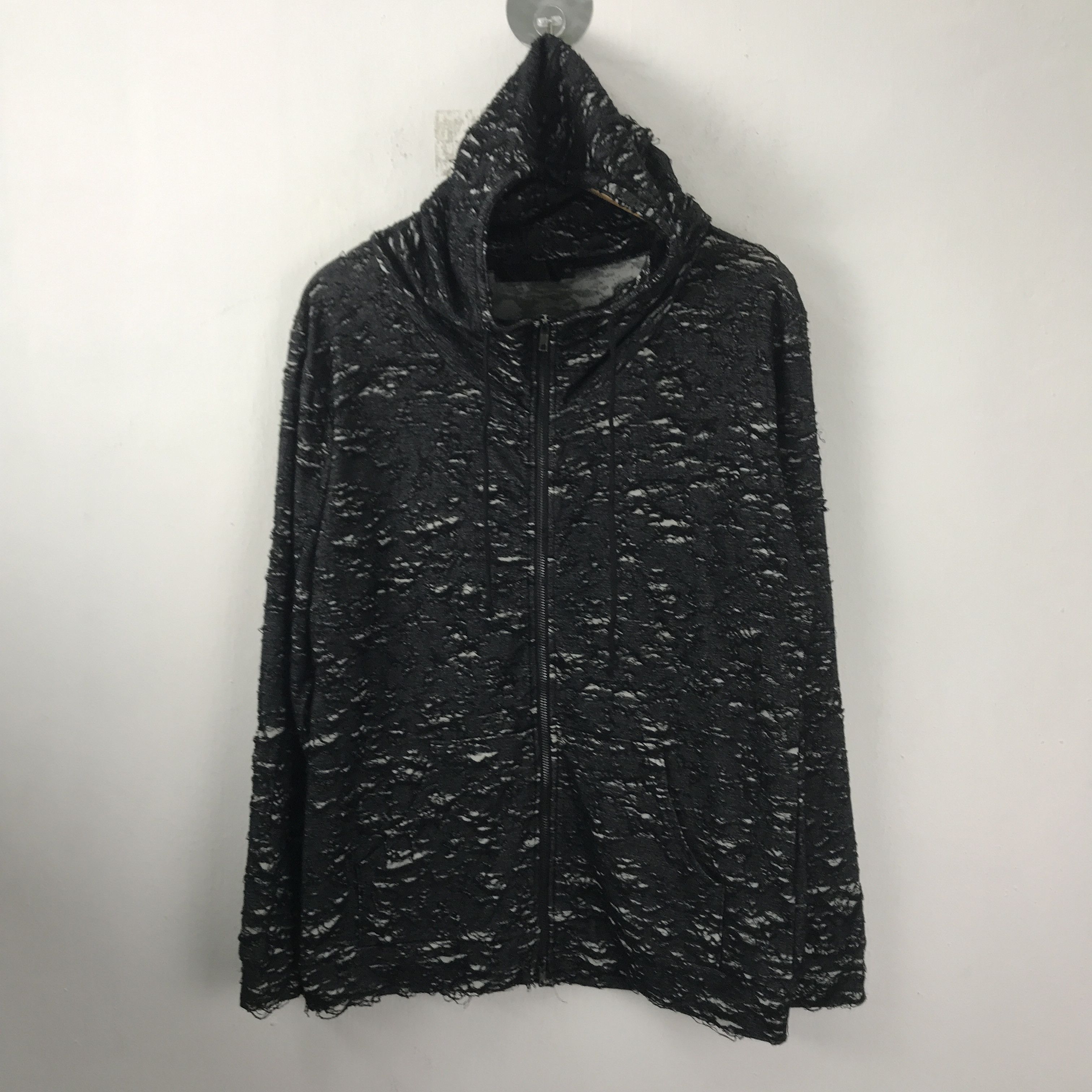 Vintage Sweatshirt Hoodie Snake Skin like NUMBER(N)INE Dsgn