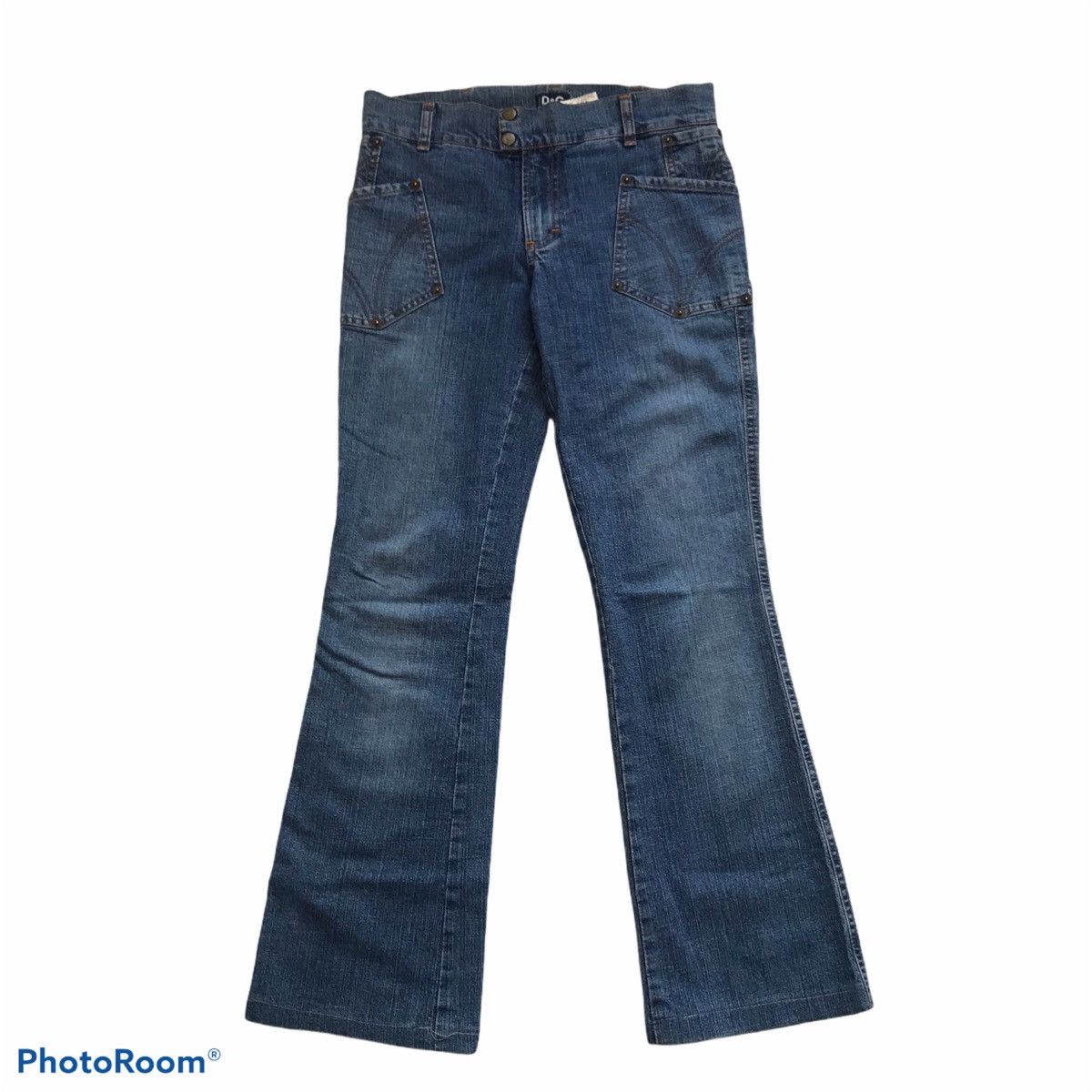 Dolce & Gabbana Dolce & Gabbana Denim Jeans Flared Size 27" / US 4 / IT 40 - 2 Thumbnail