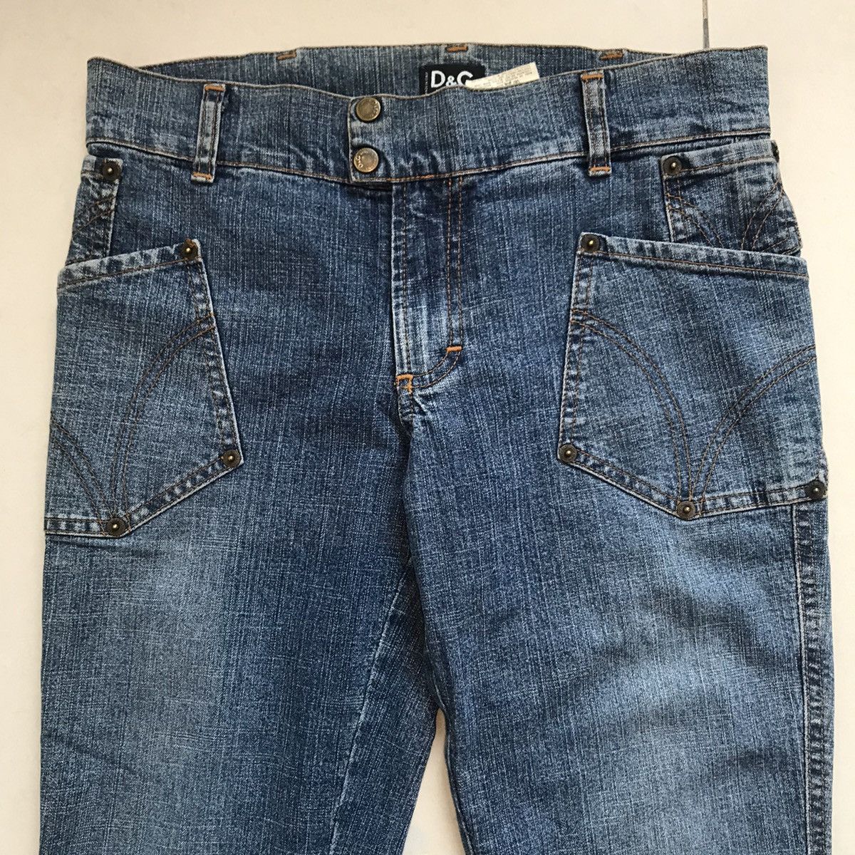Dolce & Gabbana Dolce & Gabbana Denim Jeans Flared Size 27" / US 4 / IT 40 - 3 Thumbnail