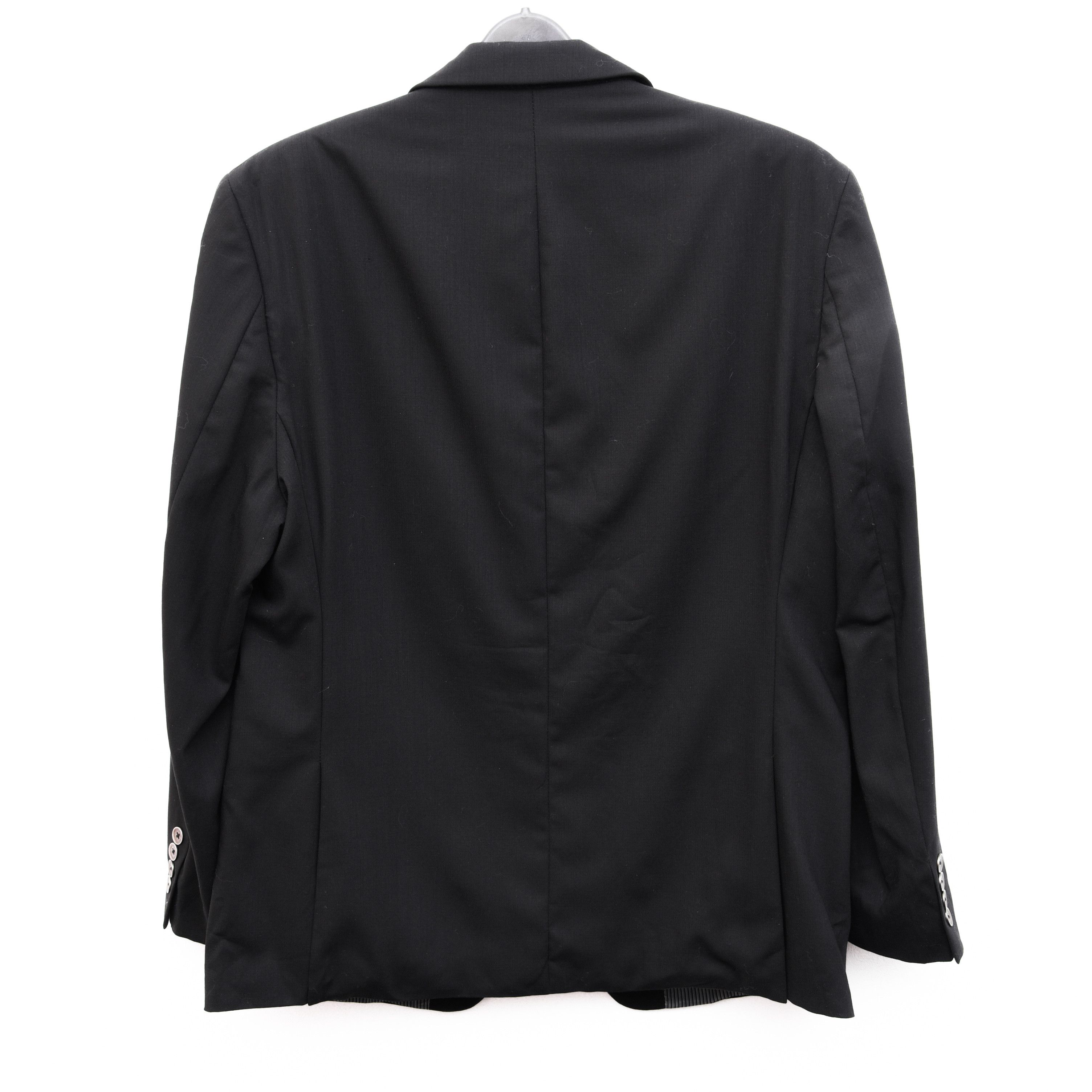Calvin Klein CALVIN KLEIN Wool Blazer Black Coat Suit Sport Jacket Top Size 42S - 6 Thumbnail