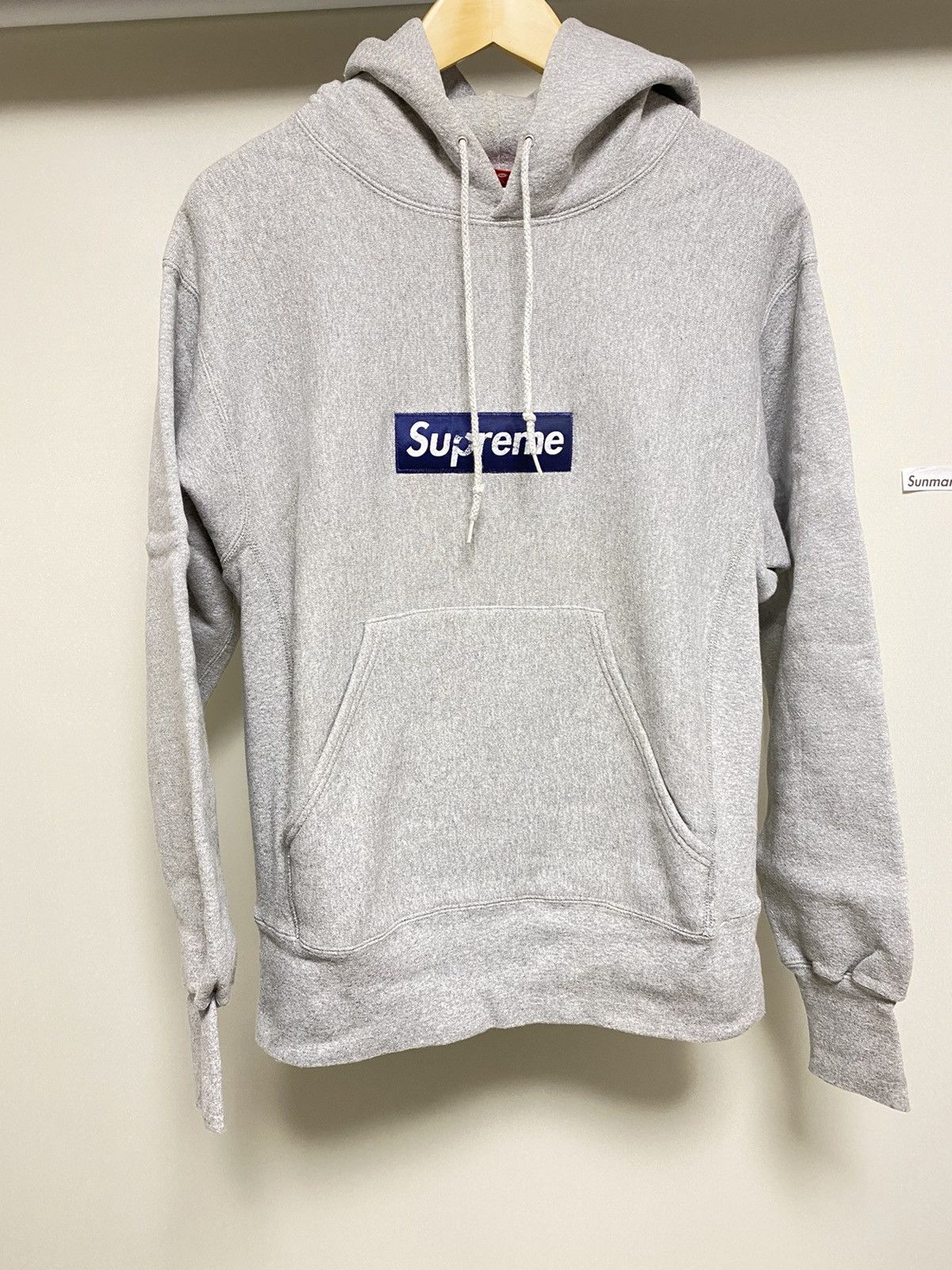 Supreme box shop logo hoodie grailed