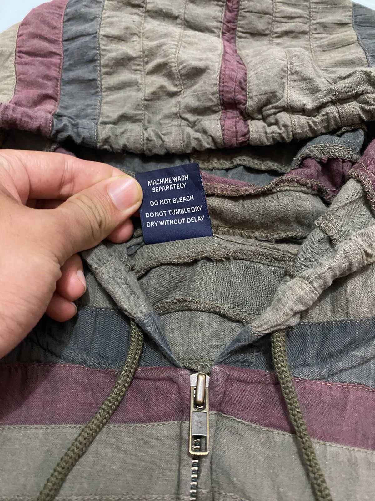 Global Work Global Work Patchwork Hoodie Inspired by Kapital Size US XL / EU 56 / 4 - 4 Thumbnail