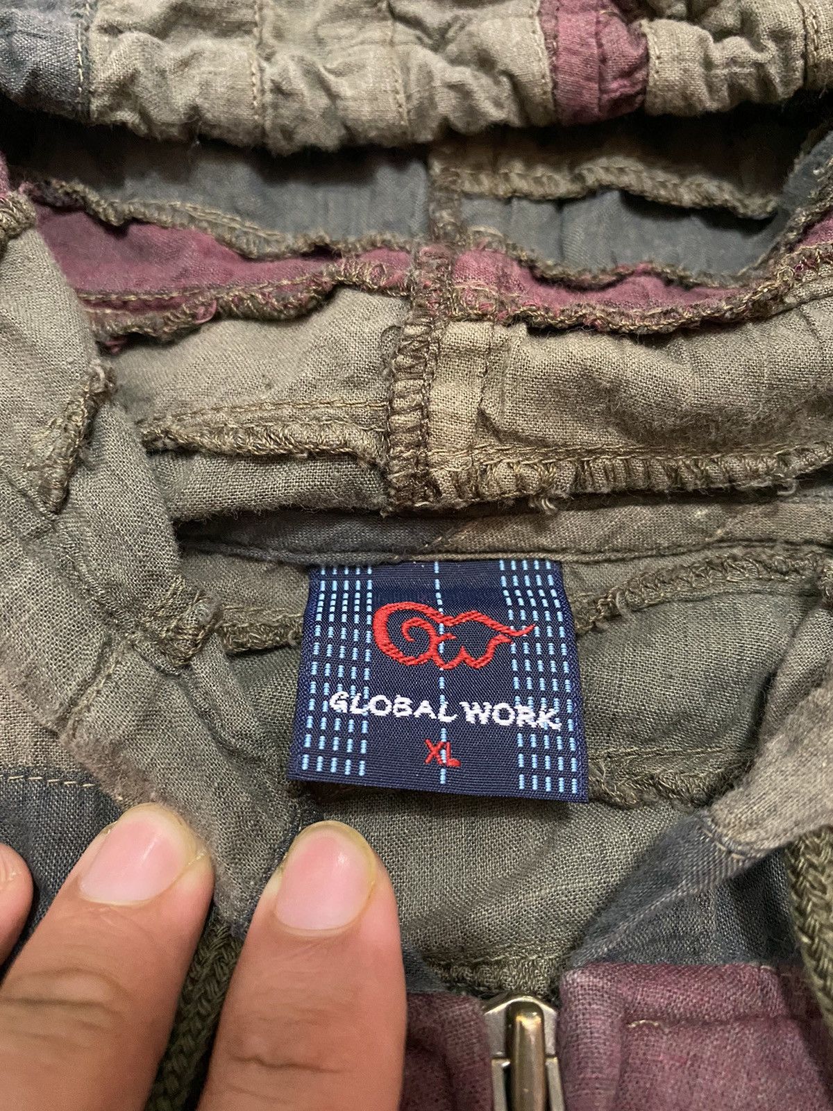Global Work Global Work Patchwork Hoodie Inspired by Kapital Size US XL / EU 56 / 4 - 3 Thumbnail