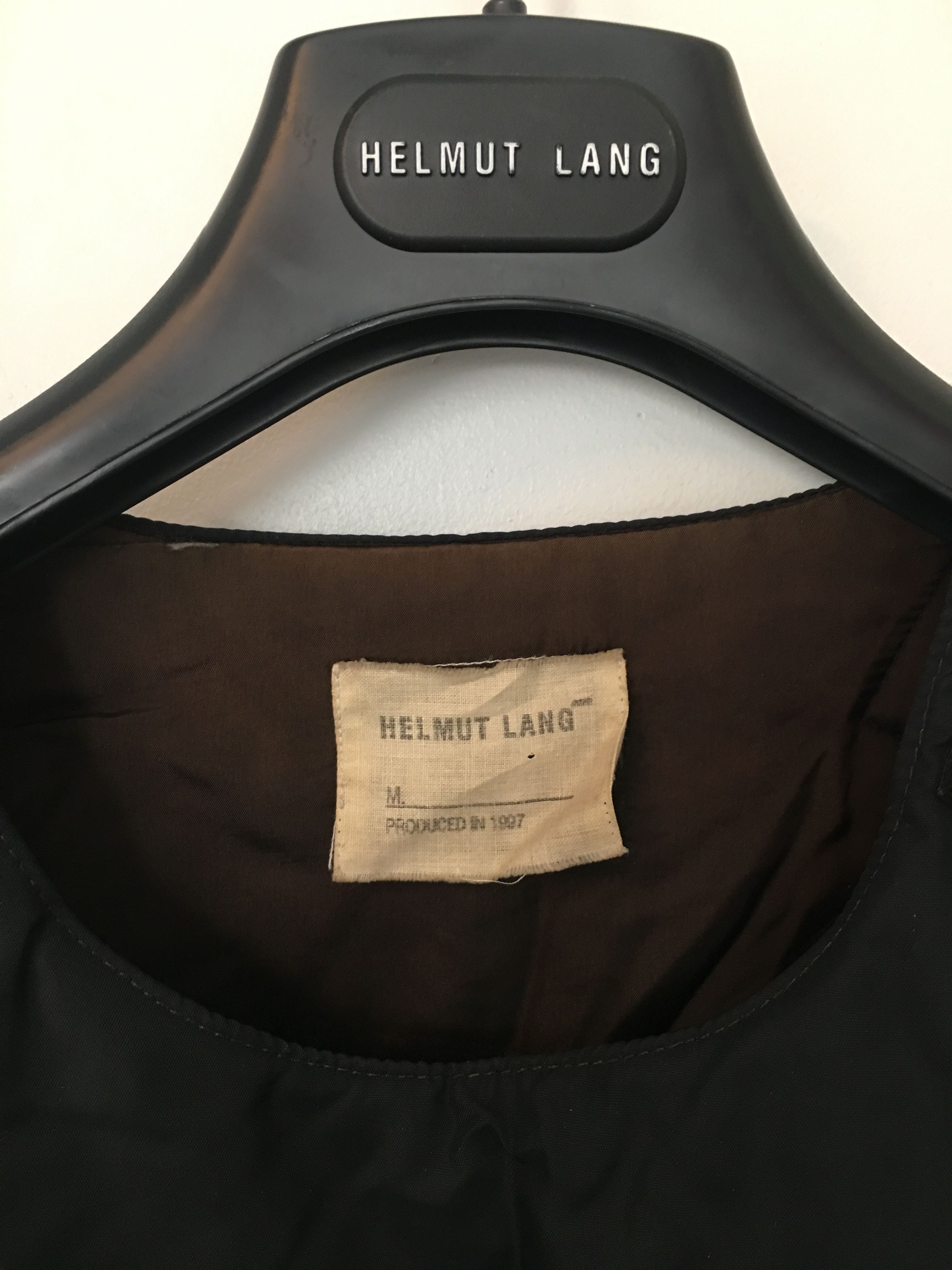 Helmut Lang HELMUT LANG 1997 FILLED " BULLETPROOF " VEST 48 Size US M / EU 48-50 / 2 - 3 Thumbnail