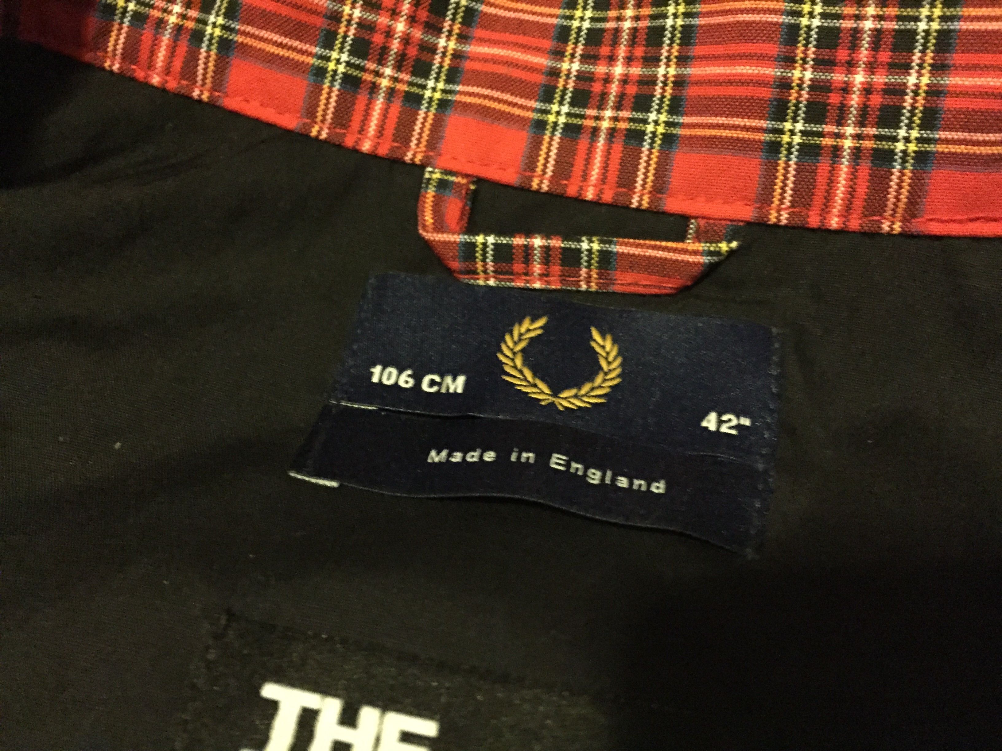 Fred Perry The Dead 60s Harrington Jacket | Grailed